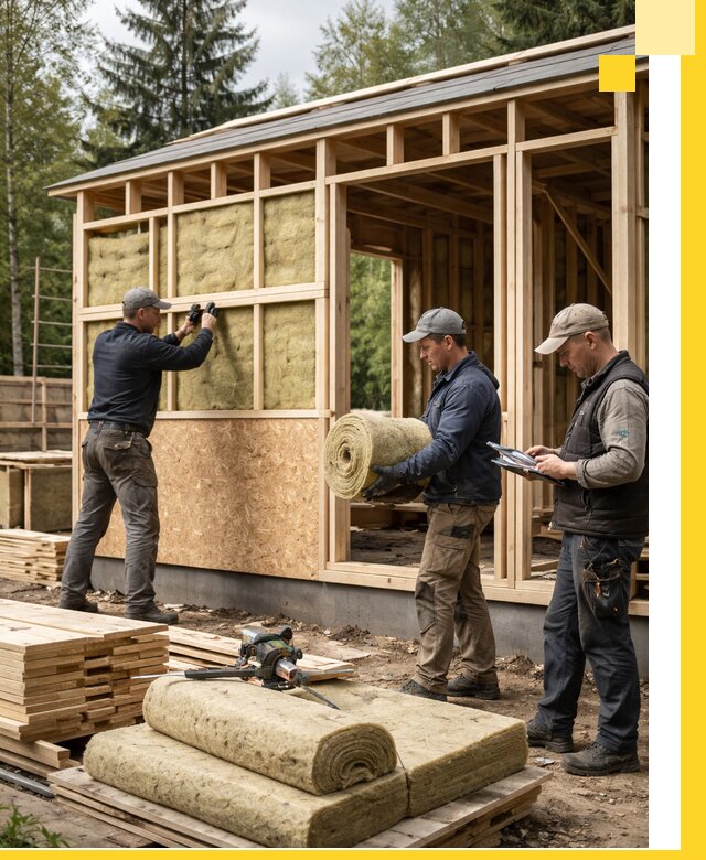 Проектирование и строительство каркасных бань в Партизанске под ключ