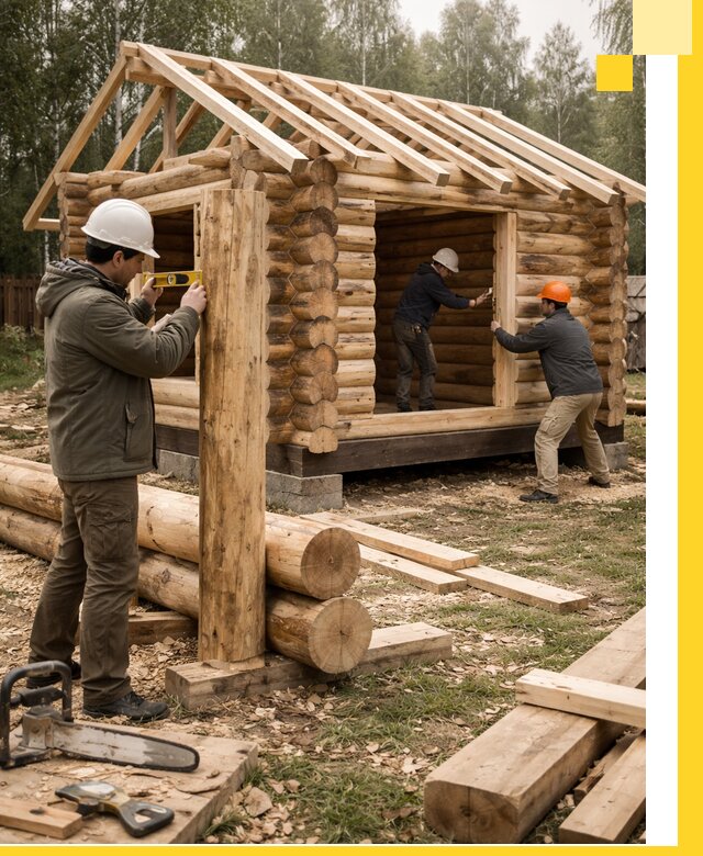 Строительство бань для дачи под ключ в Партизанске с доставкой и монтажом