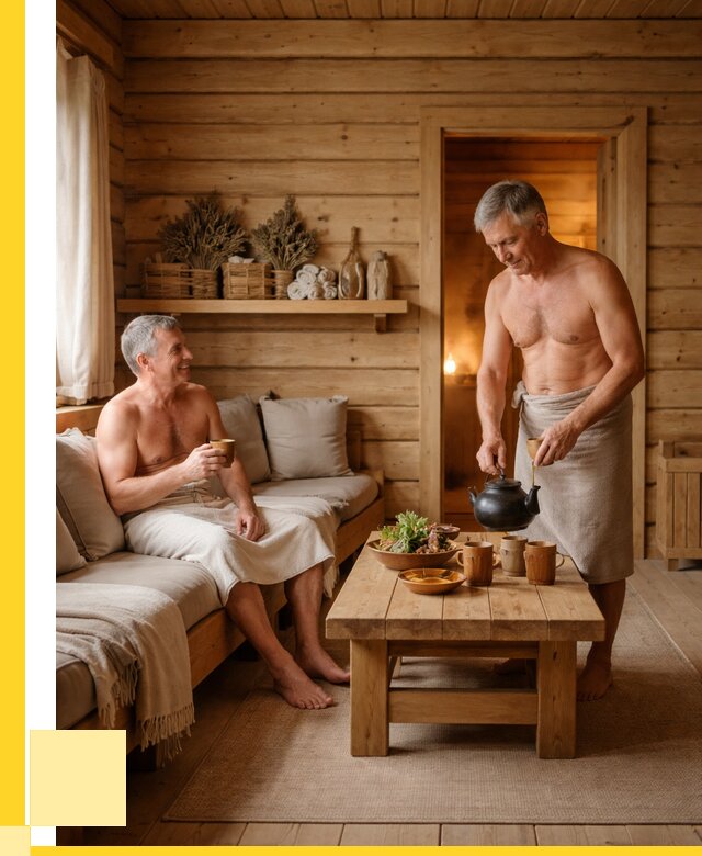 Бани с комнатой отдыха под ключ в Партизанске от 482985 р. | ЭриданПрт