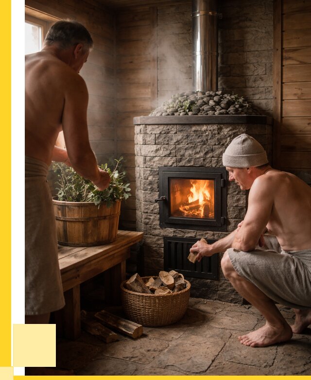 Банные печи под ключ в Партизанске от 48299 р. | ЭриданПрт кирпичная