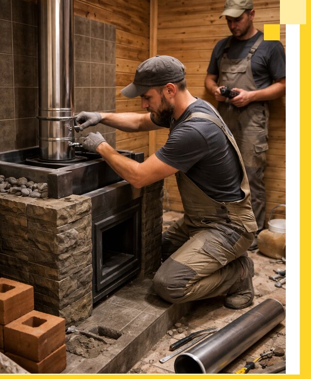 Изготовление и установка банных печей под ключ в Партизанске