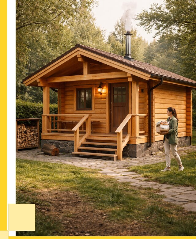 Купить баню под ключ в Партизанске от 697645 р. | ЭриданПрт