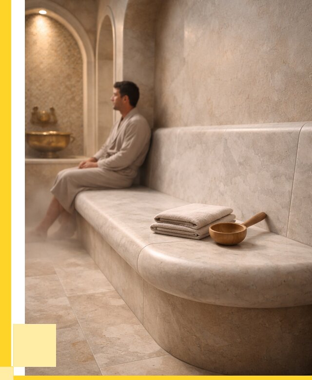 Сиденья для хамама в Партизанске под ключ от 12880 р. | ЭриданПрт