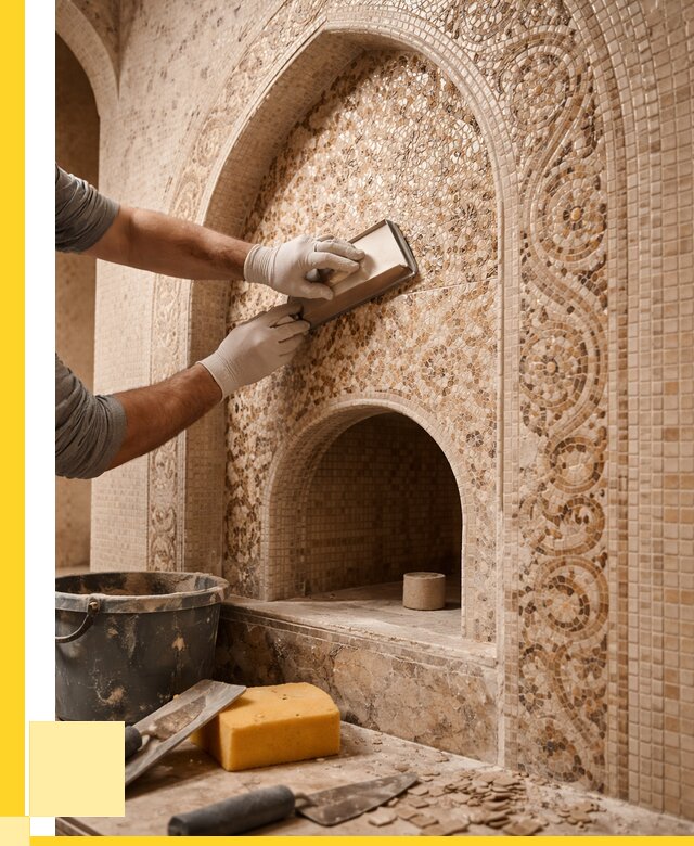 Мозаика для хамама в Партизанске под ключ от 5367 р. | ЭриданПрт