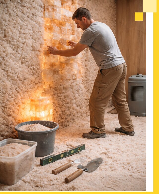 Проектирование и монтаж соляных комнат в Партизанске под ключ