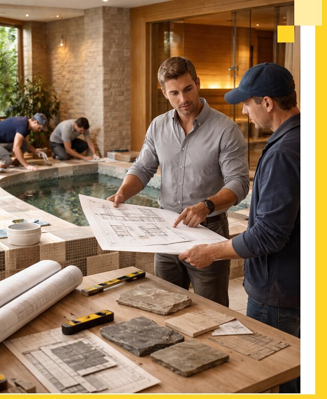 Проектирование SPA зон под ключ в Партизанске с инженерией