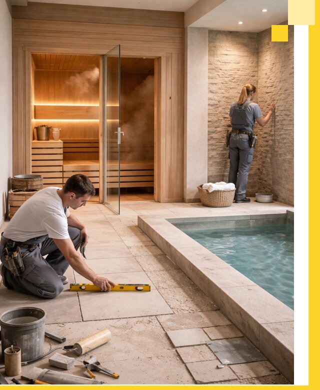 Комплексный дизайн и отделка интерьеров SPA под ключ в Партизанске